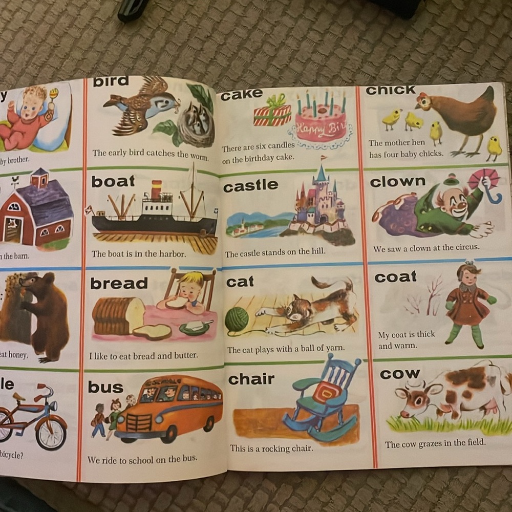 Vintage Little Golden Colorful PICTURE DICTIONARY-1979 - Picture 5 of 7